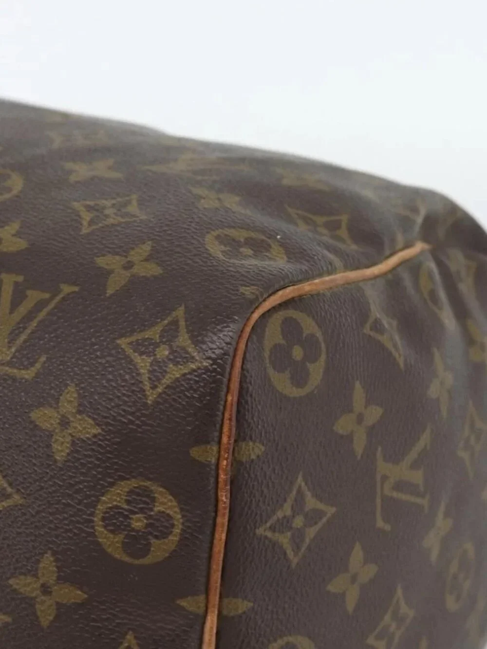 LOUIS VUITTON Monogram Speedy 35 Hand Bag M41524 LV Auth 187939A